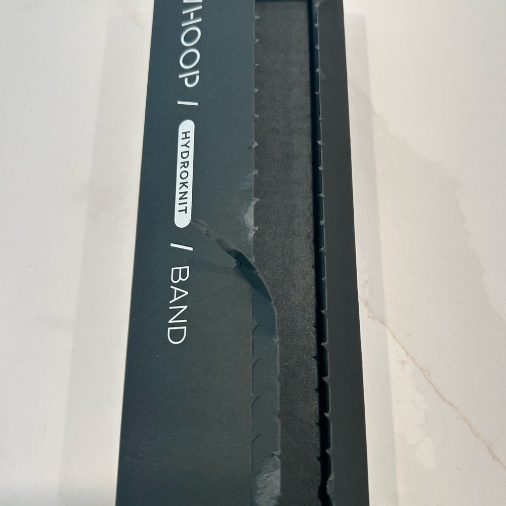 Whoop 4.0 Black Hydroknit Band